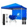 Carpa Plegable 3x3m Naturcamper BEACH Impermeable y resistente a rayos UV, para campo, playa o jardín