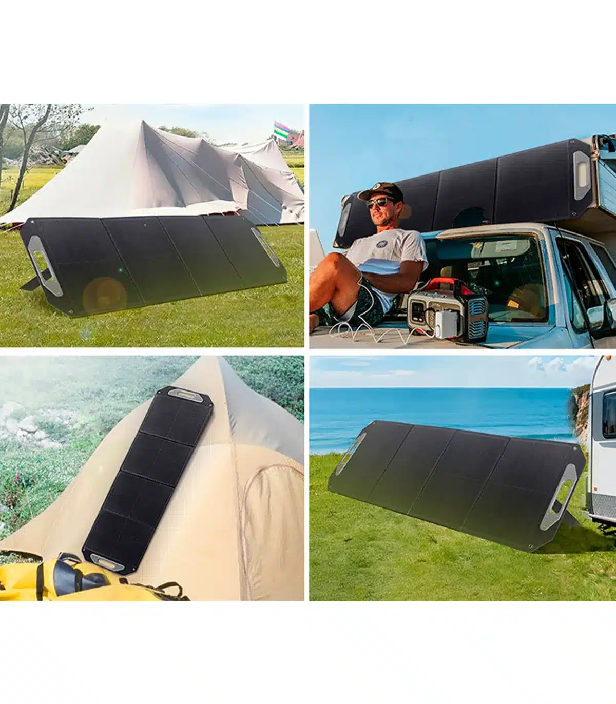 Panel Solar Plegable 30W Portátil USB-C y USB-A | Camping - Imagen 10