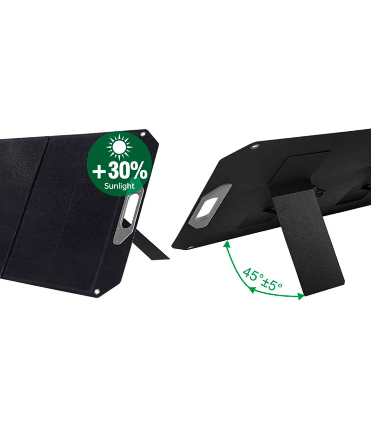 Panel Solar Plegable 30W Portátil USB-C y USB-A | Camping - Imagen 5
