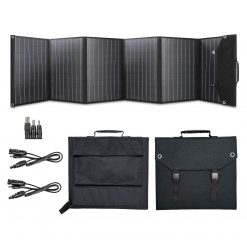 Panel solar monocristalino plegable 200W 12/18V 11,1A DC 45,5x270,2cm