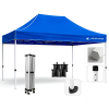 Carpa Plegable 3x4,5m Naturcamper GARDEN Impermeable y resistente a rayos UV, para terraza, jardín o eventos