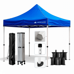 Carpa Plegable 3x3m Naturcamper GARDEN con barras o patas hexagonales