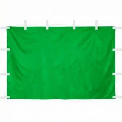 Lona Pared Lateral 3x2m Carpa Plegable - Verde