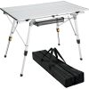 Mesa Plegable Altura Regulable 89,9x53 cm