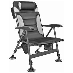 Silla Plegable con Respaldo Reclinable y Adaptable al Terreno