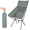 Silla Ultraligera Respaldo Alto Desmontable Gris