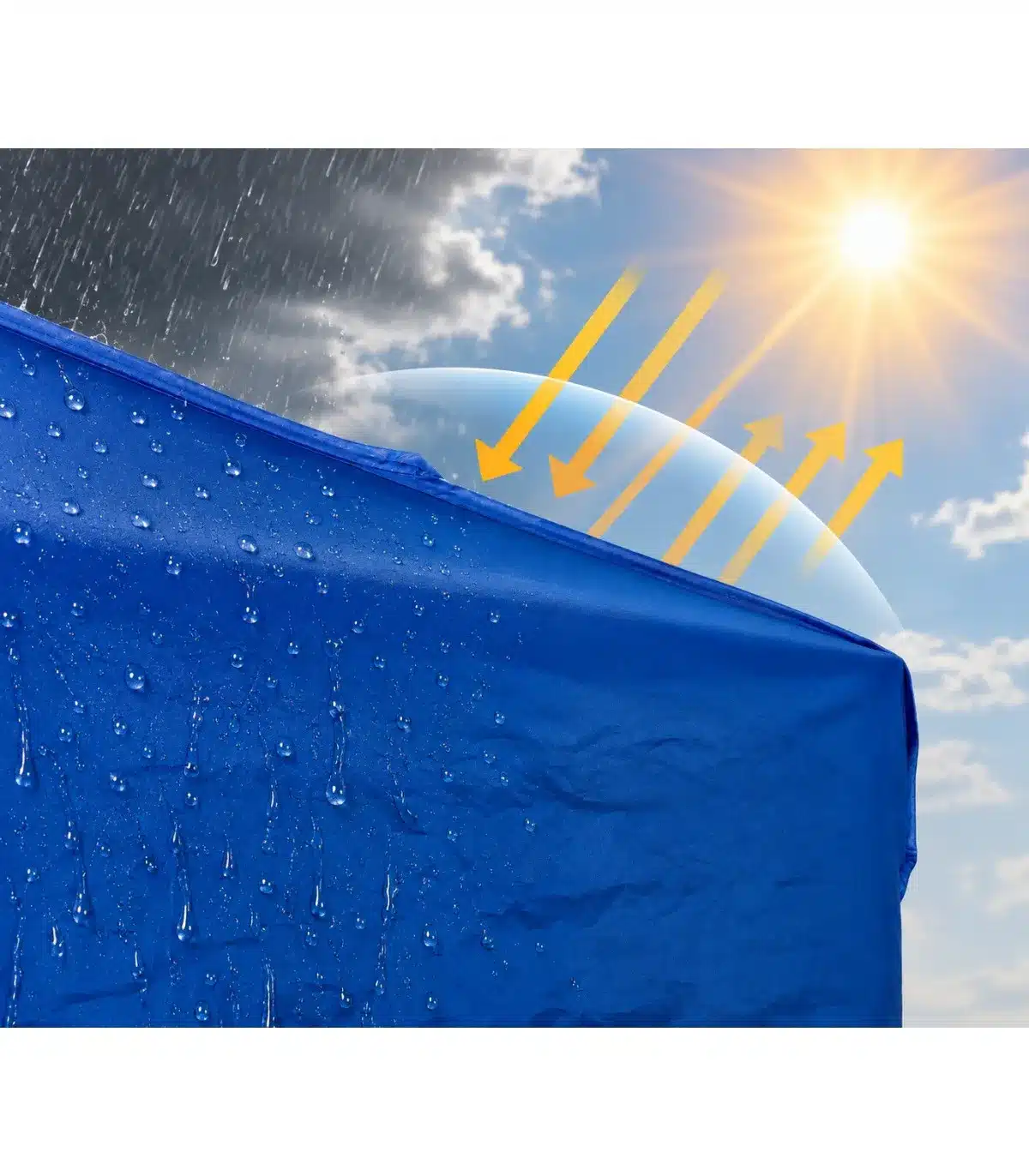 Carpa Plegable Naturcamper 3x3m Beach - Full Sides - Imagen 5