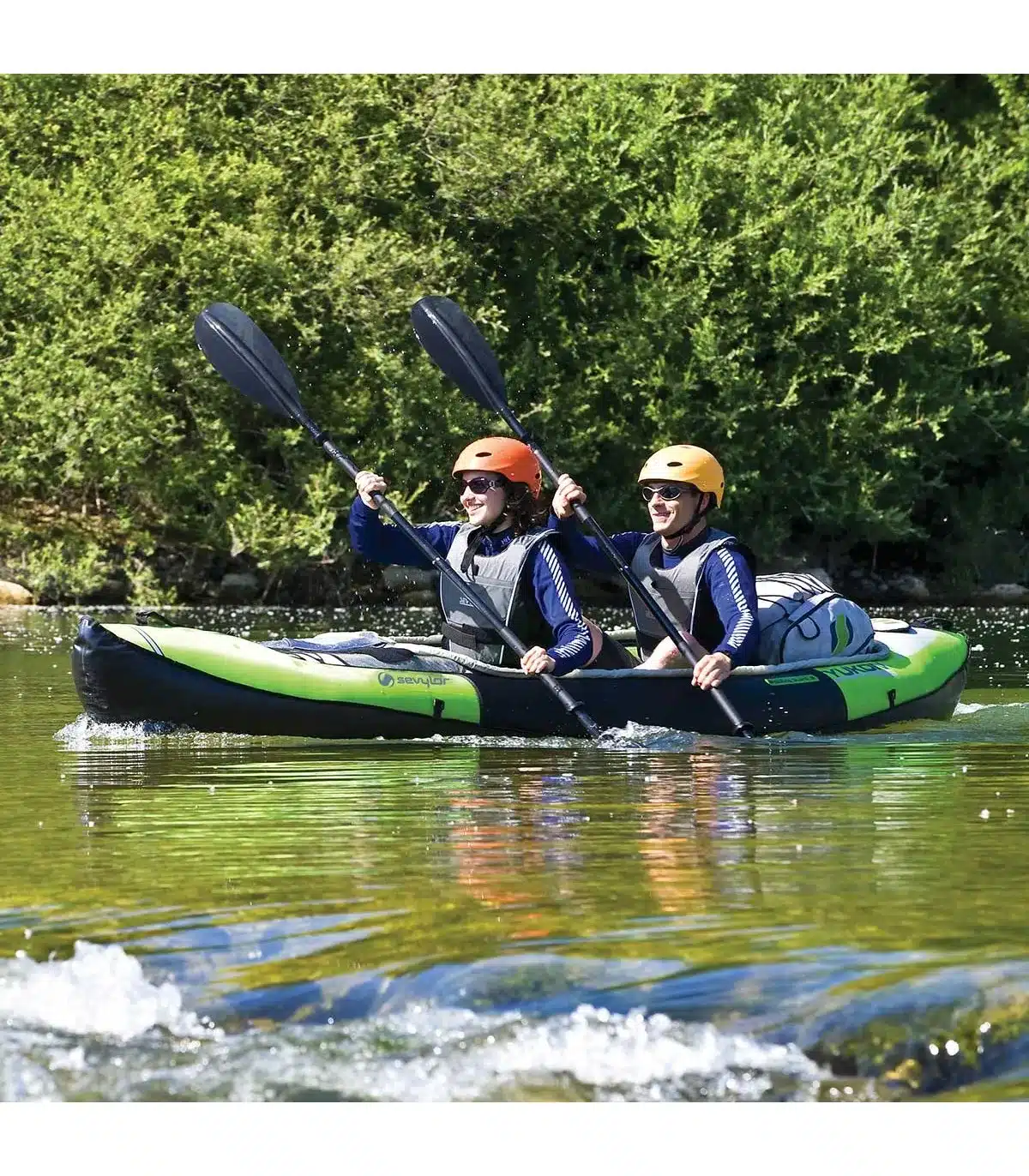 Kayak Doble Hinchable Sevylor Yukon KCC380 - Imagen 10