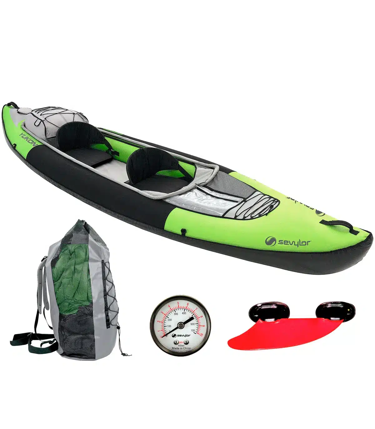 Kayak Doble Hinchable Sevylor Yukon KCC380