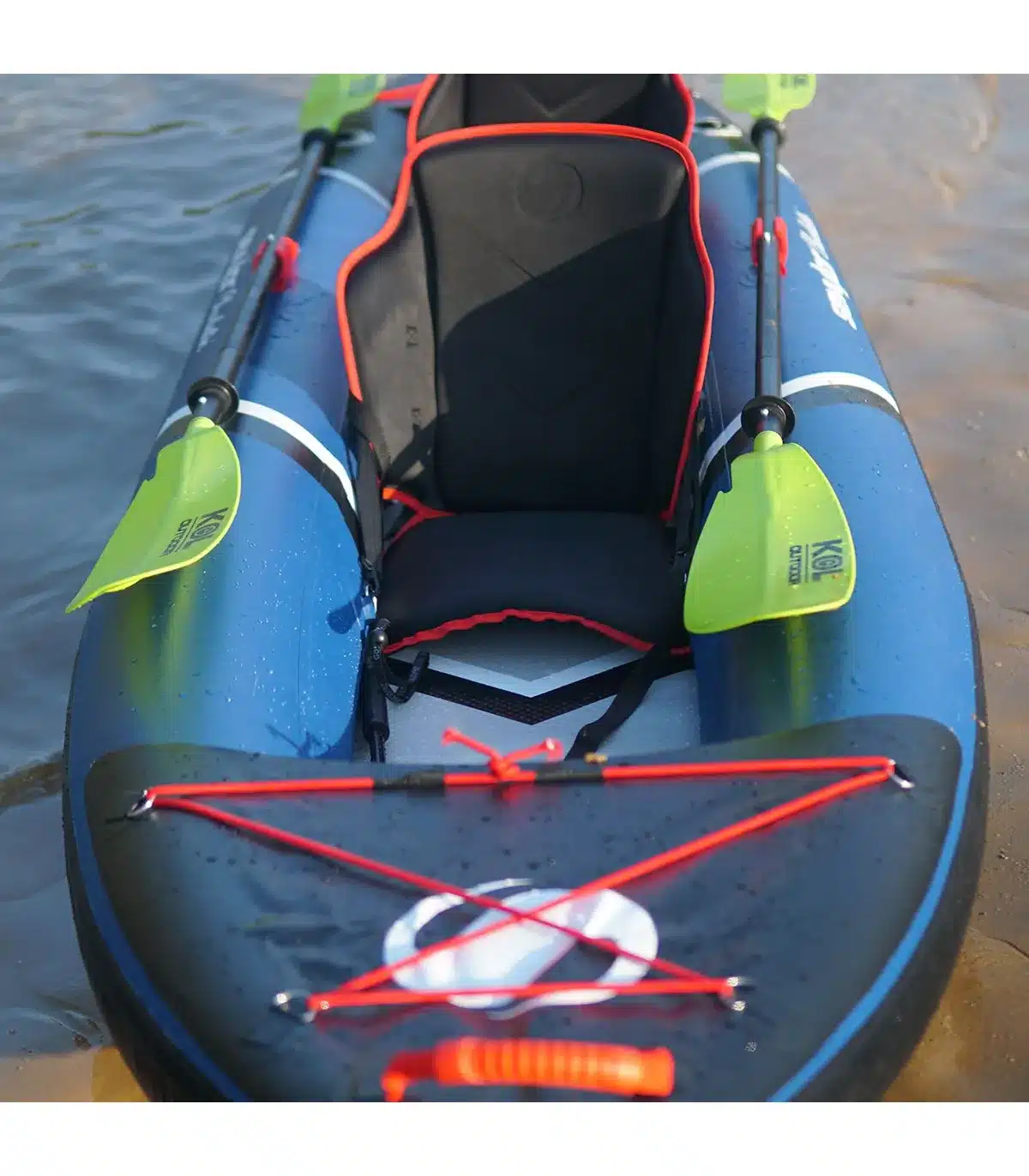 Kayak Doble Hinchable Sevylor Charleston con suelo de alta presión DropStitch - Imagen 11