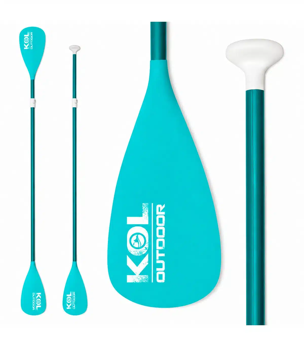 PALA HÍBRIDA DOBLE USO KAYAK PADDLE SURF - Imagen 2